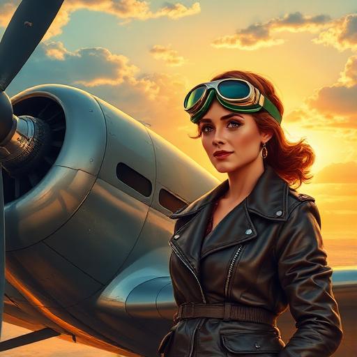 The First Female Pilot